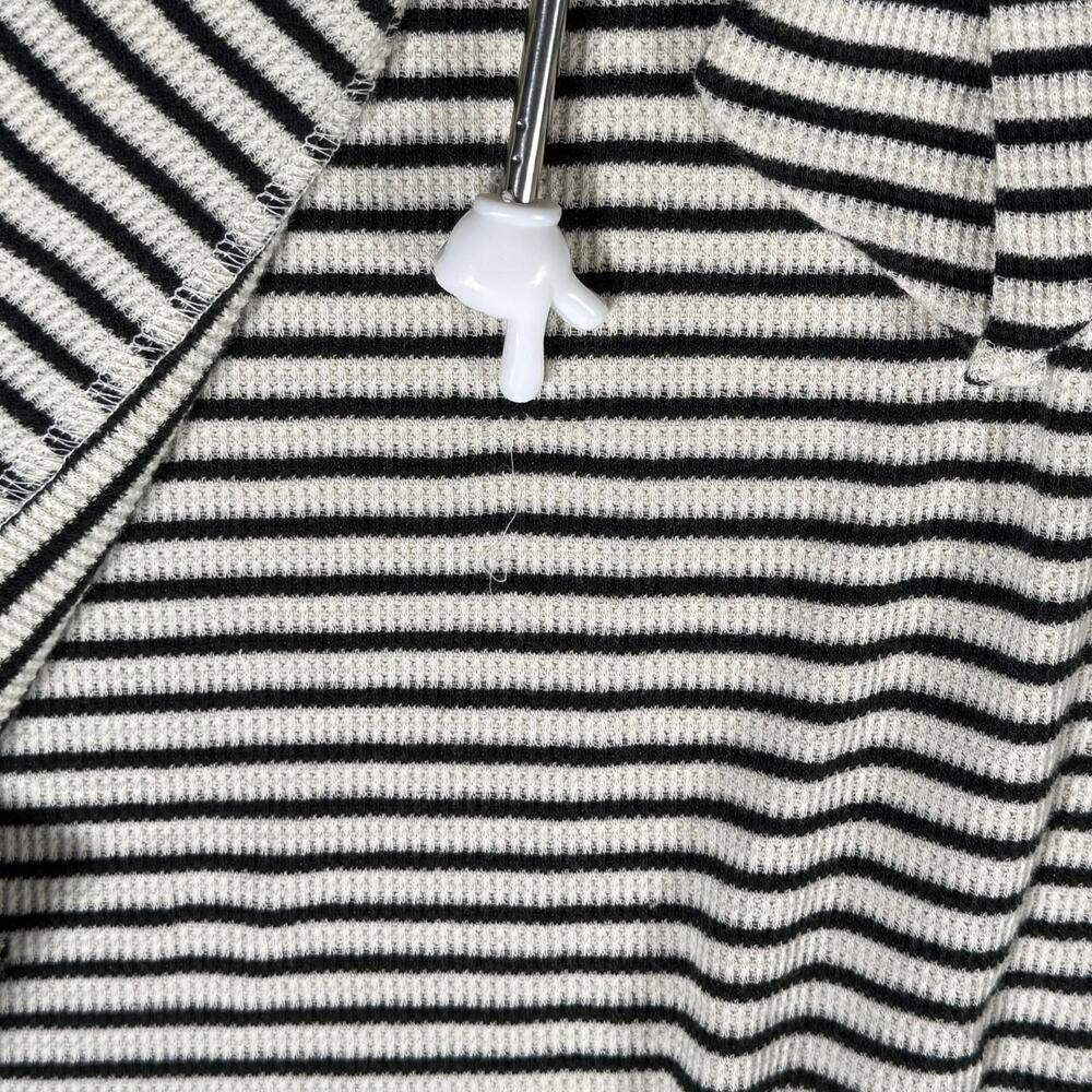 Free People All Tied Up Layered Striped Tie-Waist Skirt Black Cream Medium - Picture 8 of 11